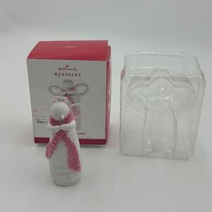 Hallmark Keepsake Ornament 2008 Susan G. Koman For The Cure Angel Snow Person